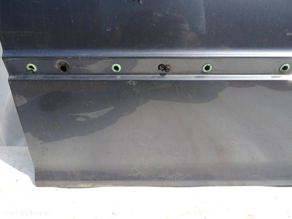 DRZWI PRAWE PRZÓD PRZEDNIE BMW E46 SEDAN KOMBI STAHLGRAU PIERWSZY LAKIER F-VAT - 4