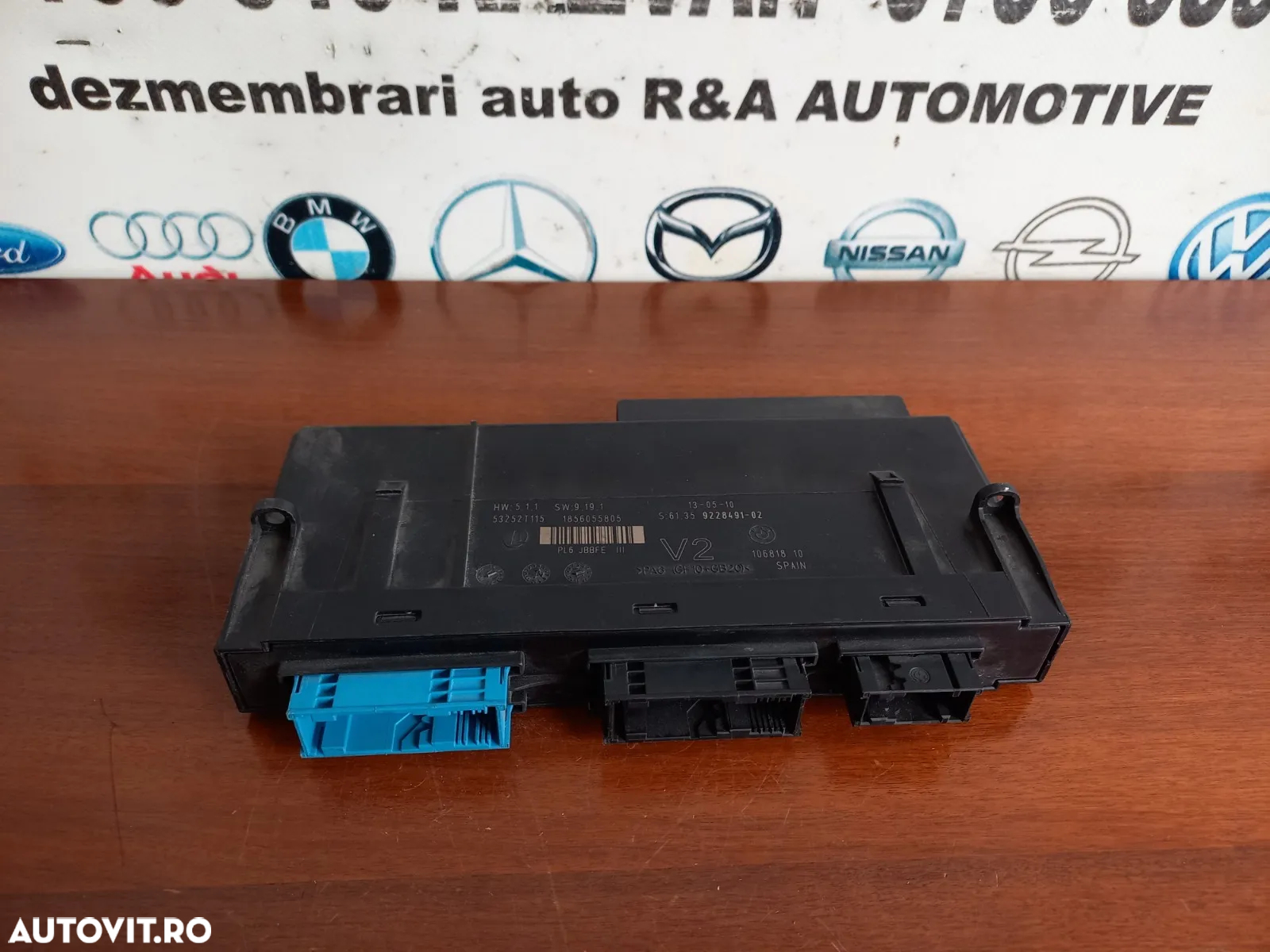 Modul Confort PL6 JBBFE 3 III Bmw F10 F11 F07 Cod  - Dezmembrari Arad - 4