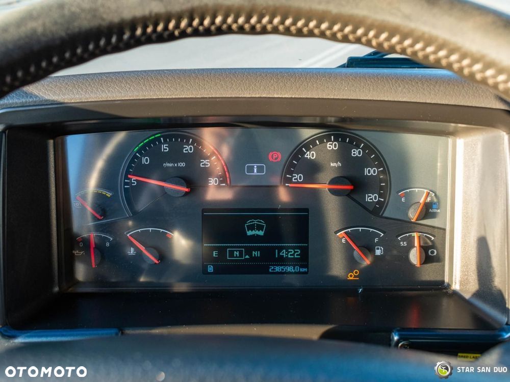 Volvo FH500 8x4 PALFINGER PK 60002 F HDS Żuraw Siodło Wciągarka - 16