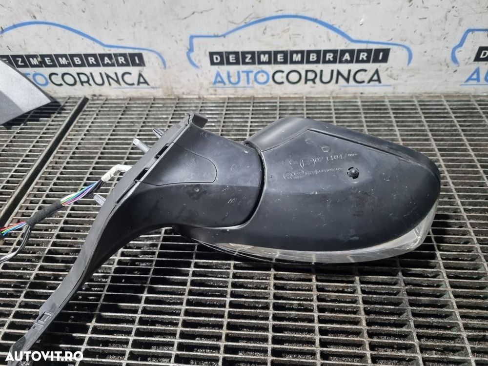 Oglinda dreapta Peugeot 2008 Facelift 2016 - 2019 4 Usi Perla Nera Schwarz KTV (1299) ... - 4