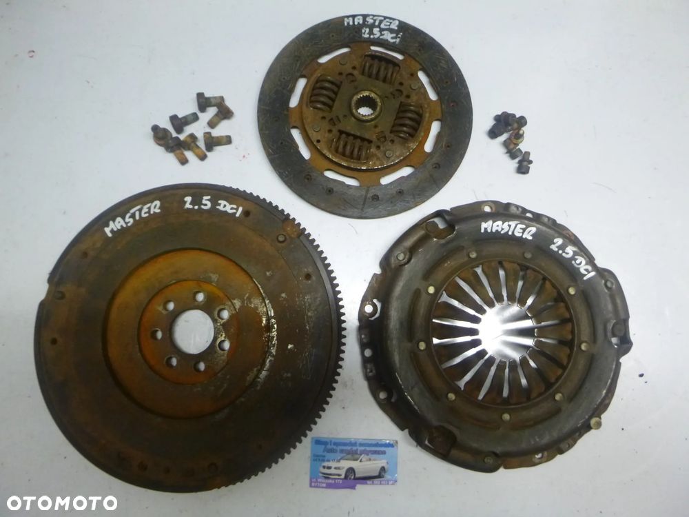 KOŁO ZAMACHOWE TARCZA DOCISK RENAULT MASTER II 2,5 DCI 8200509932A - 1