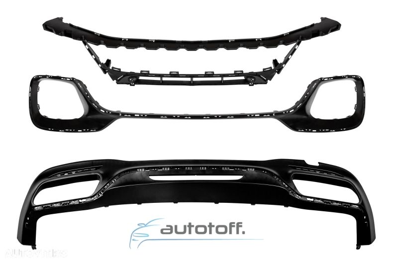 Pachet exterior Mercedes S-Class W222 (2013+) Conversie (2017+) Facelift S63 Design - 10