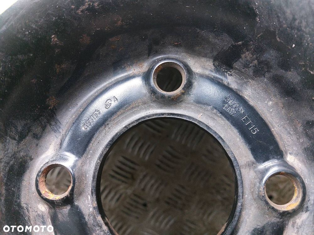 KOŁO DOJAZDOWE DOJAZDÓWKA 4x108 3,5Jx15 ET15 FI65,1 125/80R15 PEUGEOT - 4