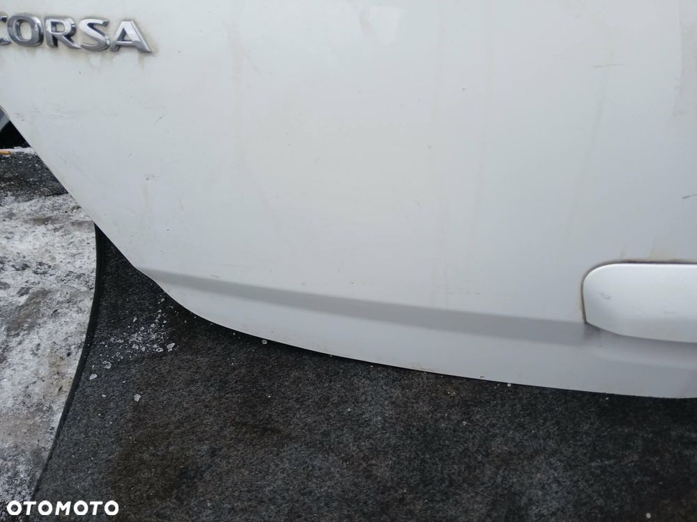Opel Corsa D 3D Klapa bagażnika kolor Biały - 2