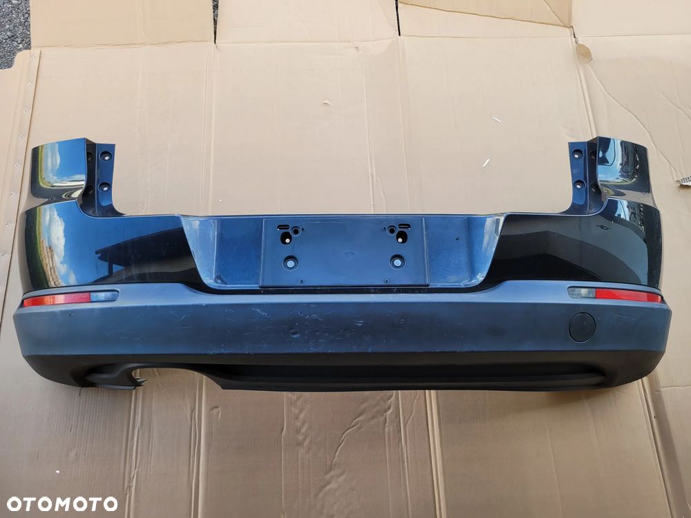 VW TIGUAN I LIFT 5N ZDERZAK TYLNY TYŁ LC9X CZARNY