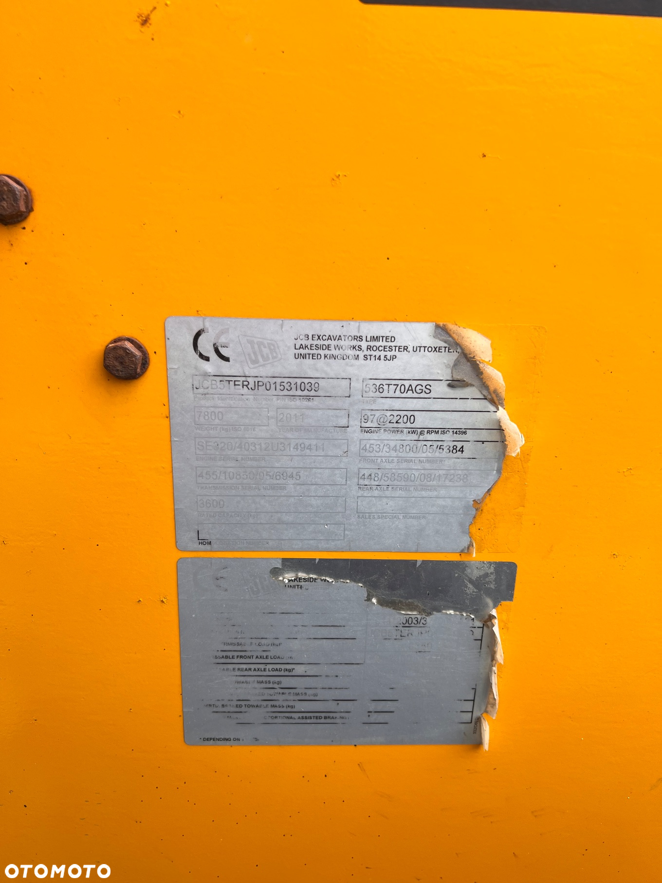 JCB 536T60AGS - 5
