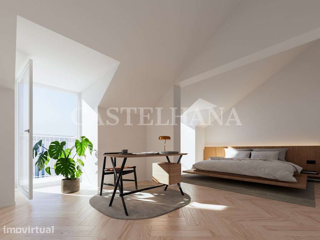 Apartamento T2 com estacionamento, localizado em Alcântara, Lisboa - Grande imagem: 2/33