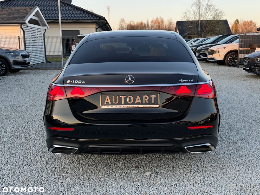 Mercedes-Benz Klasa E 400e 4Matic 9G-TRONIC - 14
