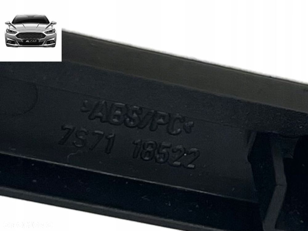 RAMKA NAWIGACJI FORD MONDEO MK4 PIANO BLACK 7S71-18522 PRZED LIFT - 4