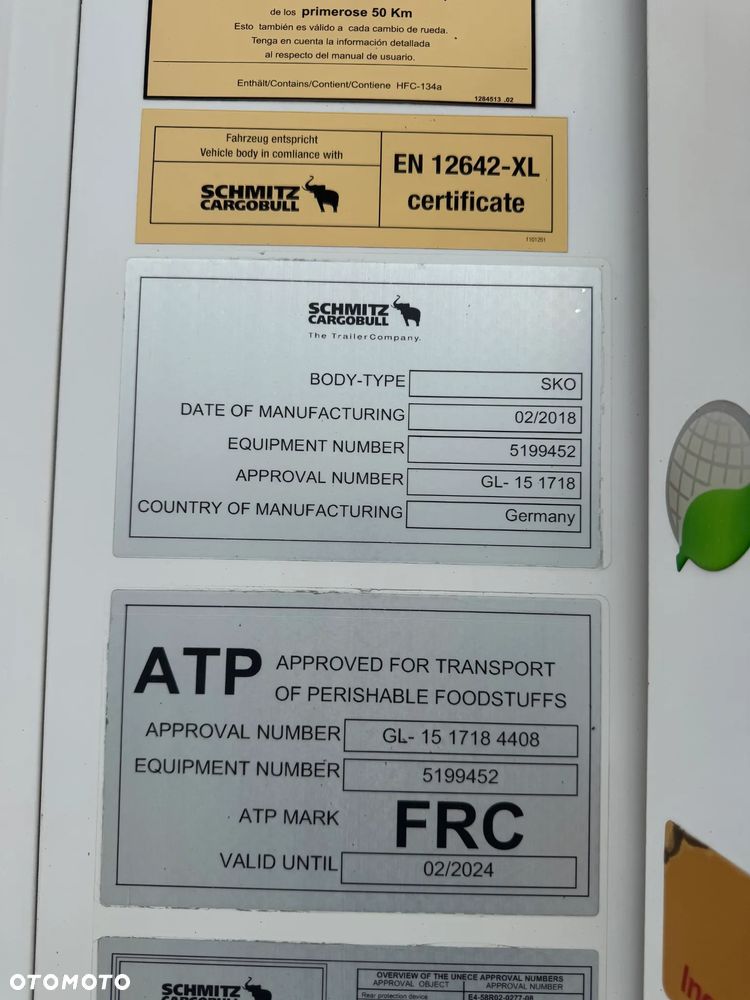 Schmitz Cargobull Chłodnia ,Doppelstock, Thermo King SLXi 300, Kwiatowa 2,50m - 35