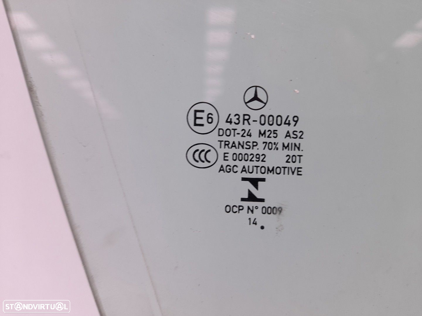 Vidro porta frente direita MERCEDES-BENZ Classe S (W222, V222, X222) - 2