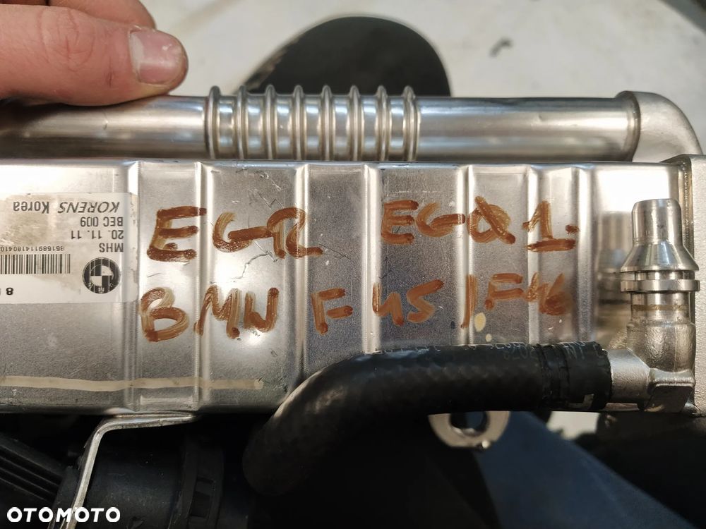 BMW F45 F46 X1 X2 F48 F39 MINI F54 CHŁODNICA ZAWÓR SPALIN EGR ORYGINAŁ - 12