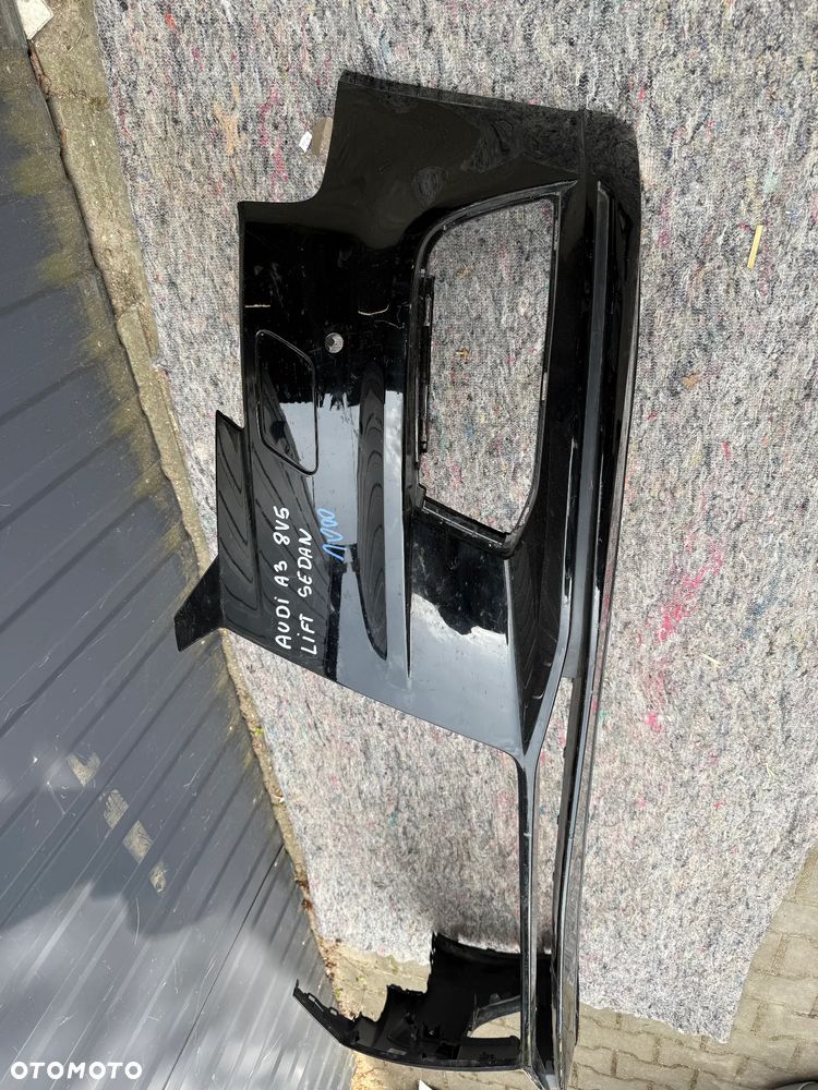 ZDERZAK AUDI A3 8V5 LIFT SEDAN ORYGINAŁ CAŁY NIE NAPRAWIANY - 2