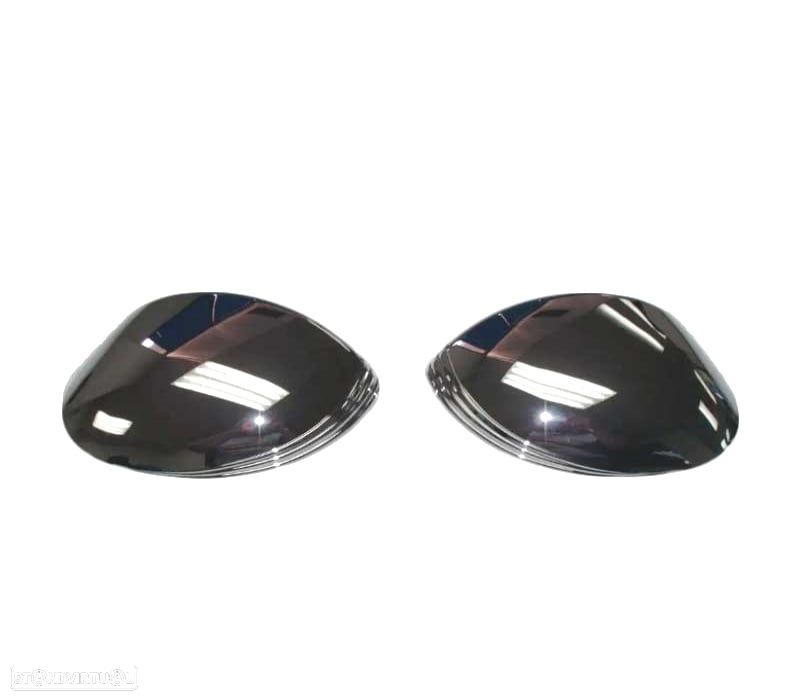 CAPAS DE ESPELHOS RETROVISORES CITROEN C3 02-10 CROMADO - 2