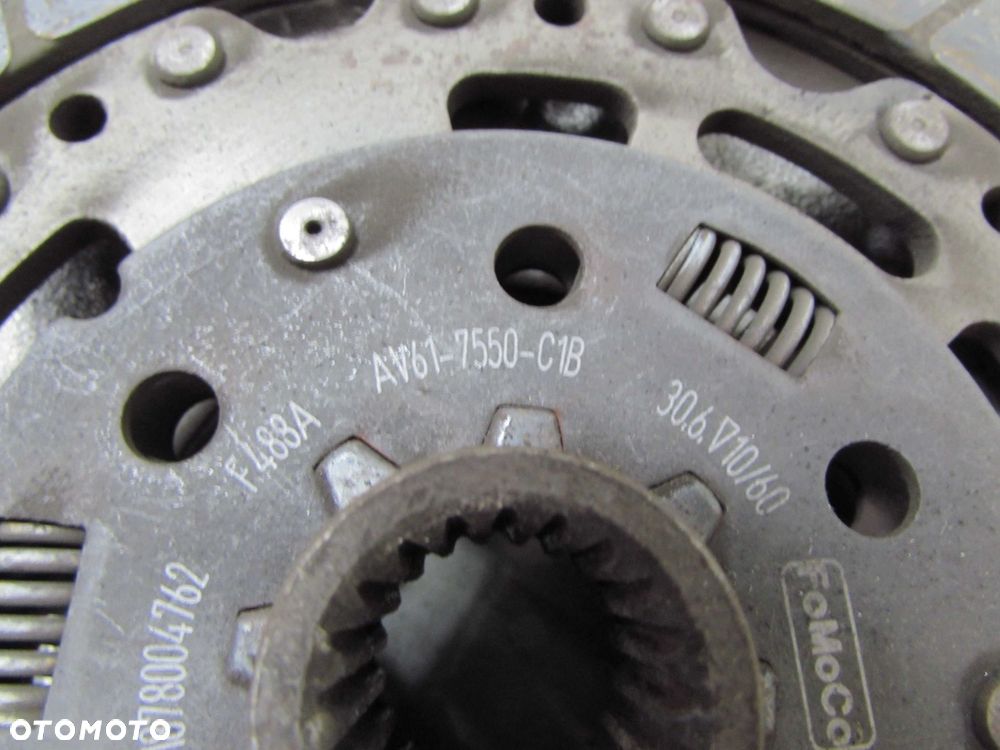 VOLVO PEUGEOT 1.6 D2 E-HDI SPRZEGLO KOLO DWUMASOWE TARCZA 9MM DOCISK AV61-6477-CC AV61-7550-C1B 09- - 8
