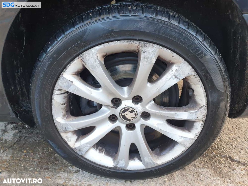 Set 4 Jante Roti Aliaj 225 45 17 R17 5x112 Volkswagen Golf 5 2004 - 2008 Cod sdgj17bss23 - 5