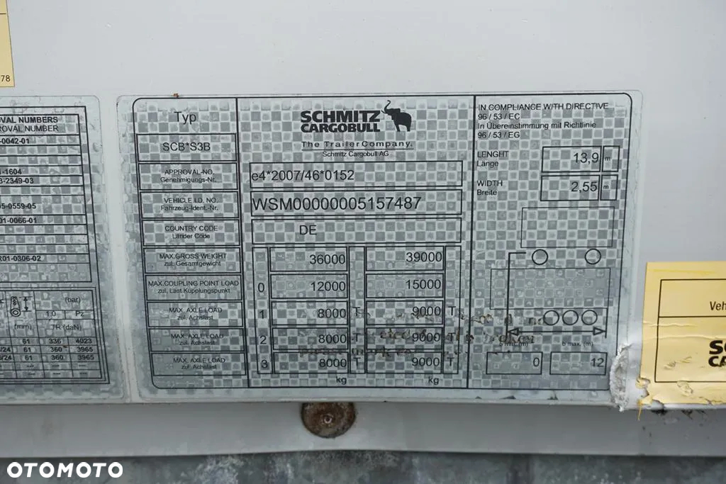 Schmitz Cargobull IZOTERMA / DOPPELSTOCK / ROLETA / OŚ PODNOSZONA - 11