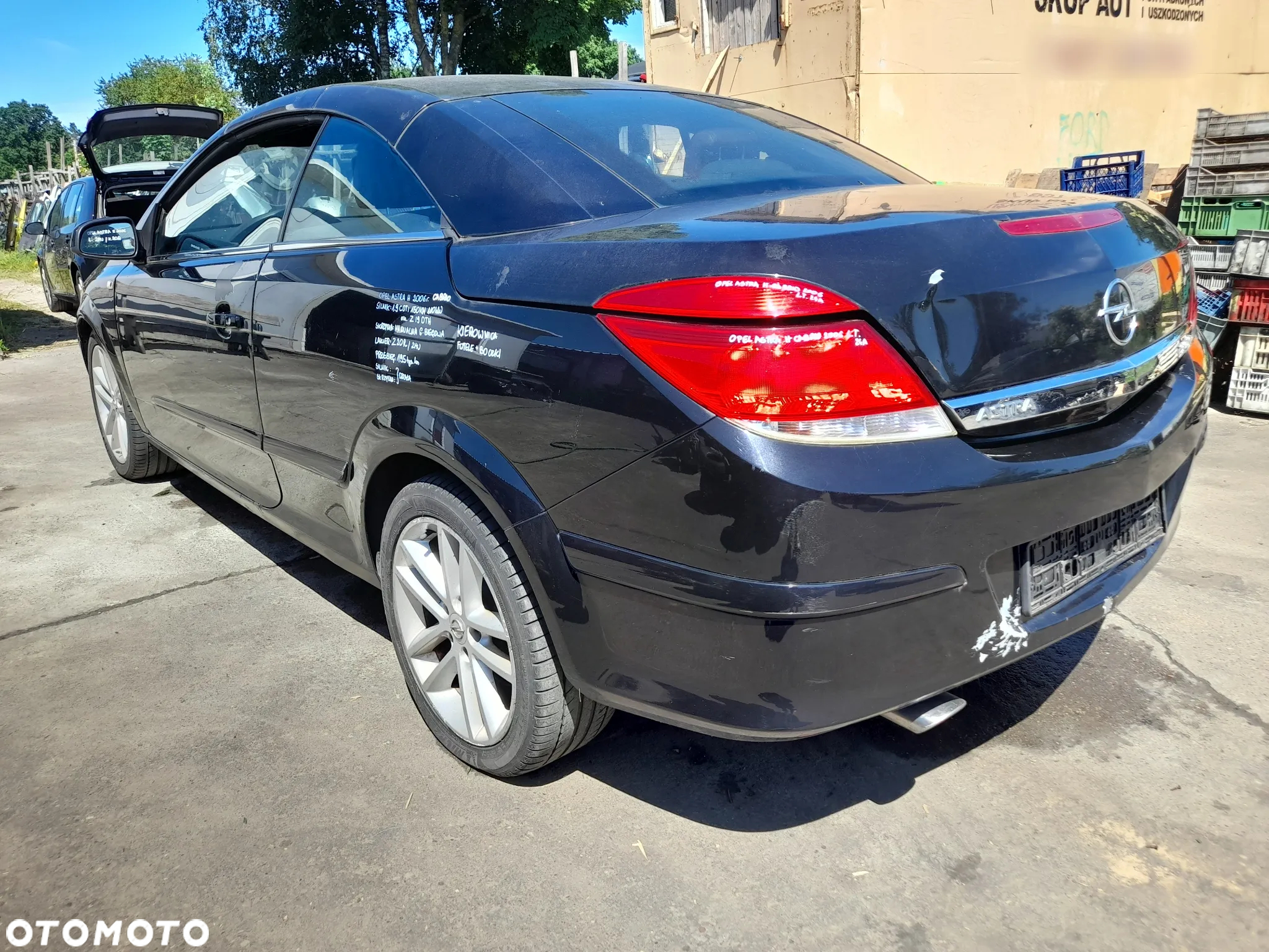 OPEL ASTRA H DRZWI PRAWE PRAWY CABRIO Z20R 2HU - 23