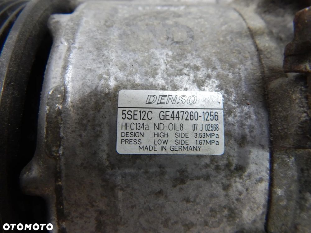 pompa sprężarka klimatyzacji 1.6 2.0 2.2 Toyota RAV4 III avensis verso corolla auris 06-12 Łuków części - 2