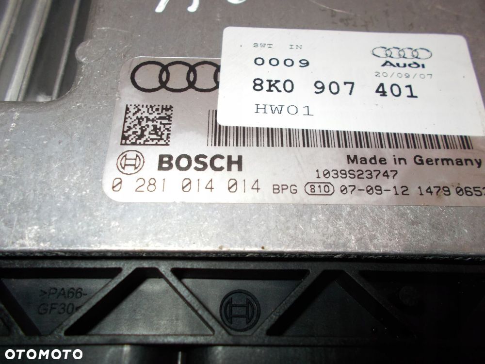 audi a5 komputer sterownik silnika 3.0 tdi cap - 2