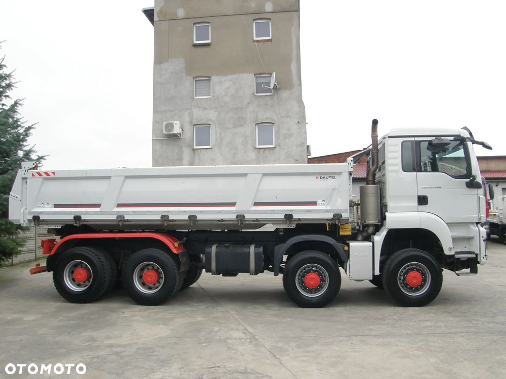 MAN TGS 35.480 8x6 2016 BORDMATIC 260000km manual z Niemiec - 22