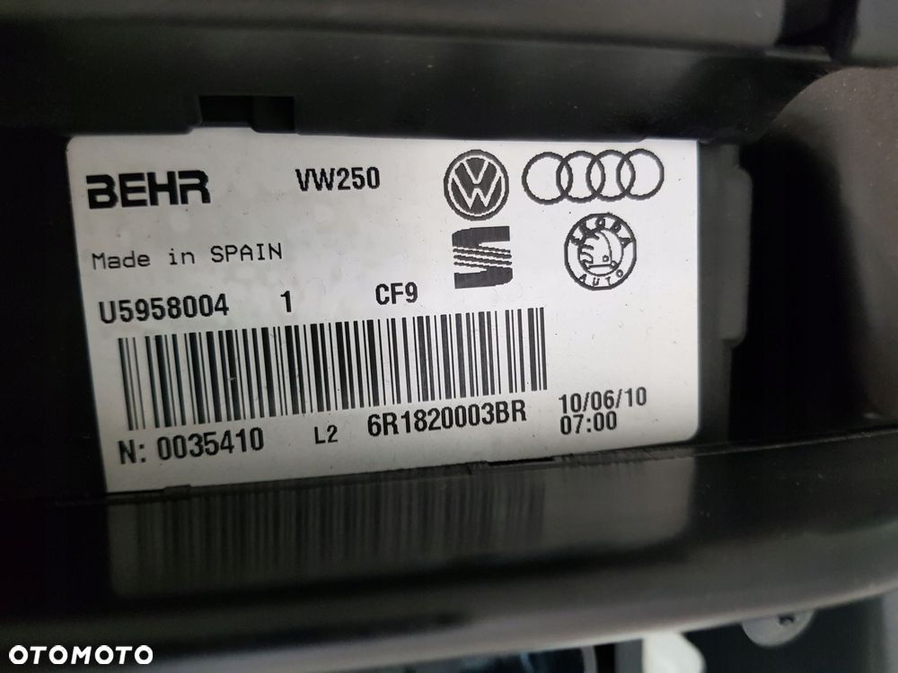 nagrzewnica vw audi seat skoda 1.6tdi 6r1820003br - 10