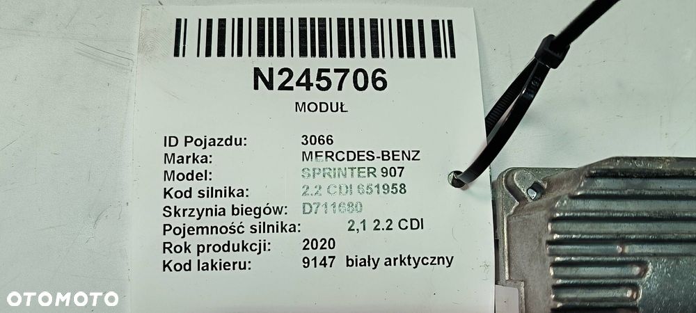 MODUŁ MERCDES-BENZ SPRINTER 907 A0008273500 - 2