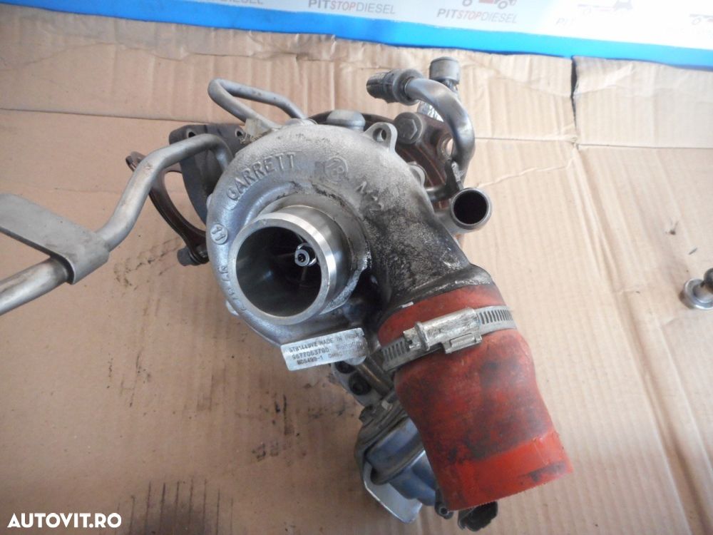 Turbina Ford 2.0 TDCi euro 5 cod 9677063780 cu supapa 2008 2009 2010 2011 2012 2013 - 3