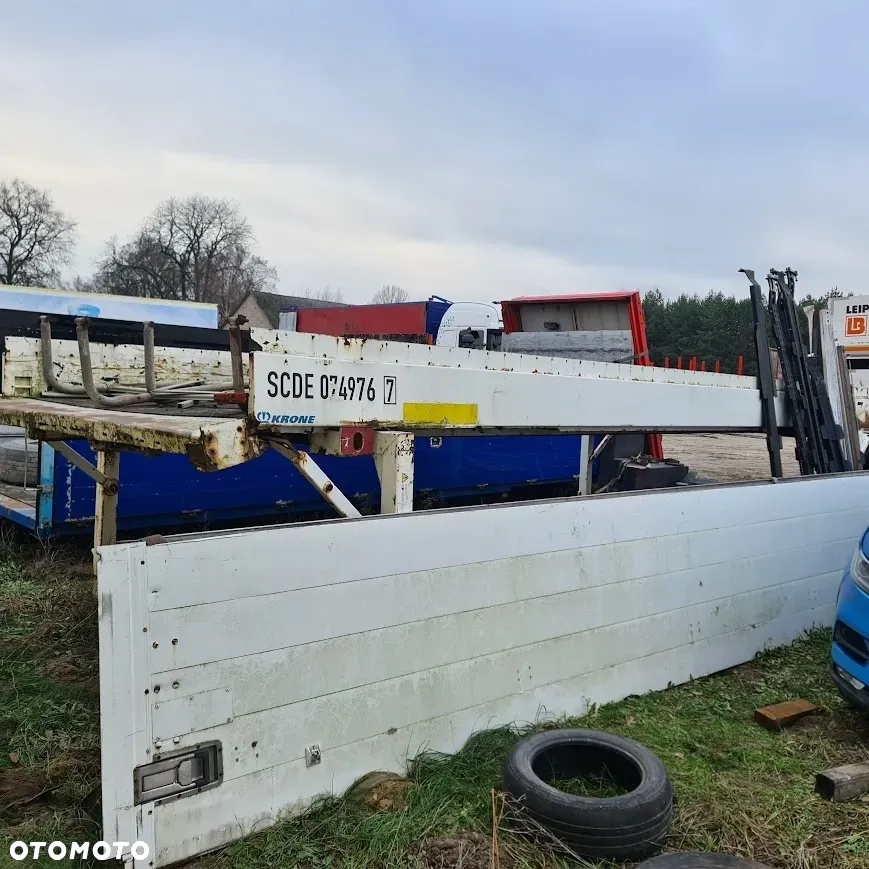 ZABUDOWA BDF PLATFORMA dł.7,45 m - 3