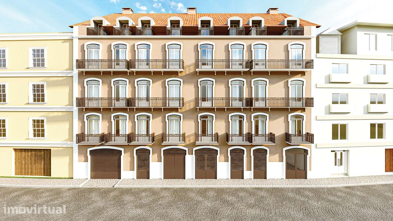 T2 Duplex novo em Alcântara | VdS32 com terraço e estacionamento - Grande imagem: 4/9