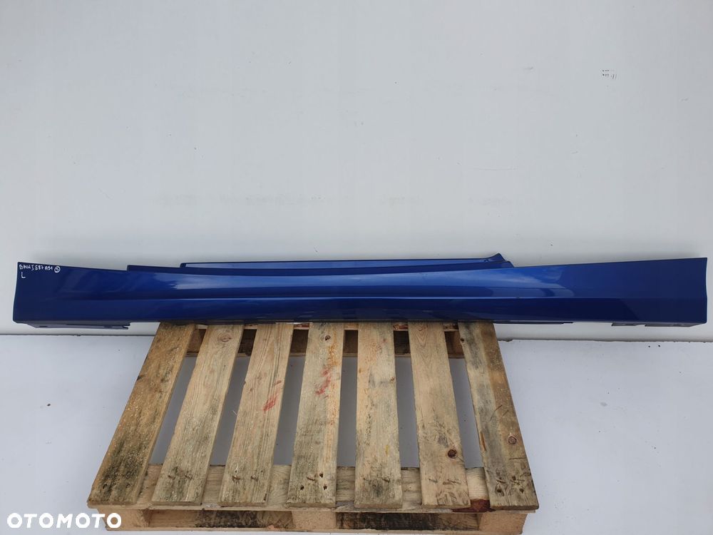 NAKŁADKA PROGOWA PRÓG LEWY A51 BMW E81 E82 E88 63547781 - 1