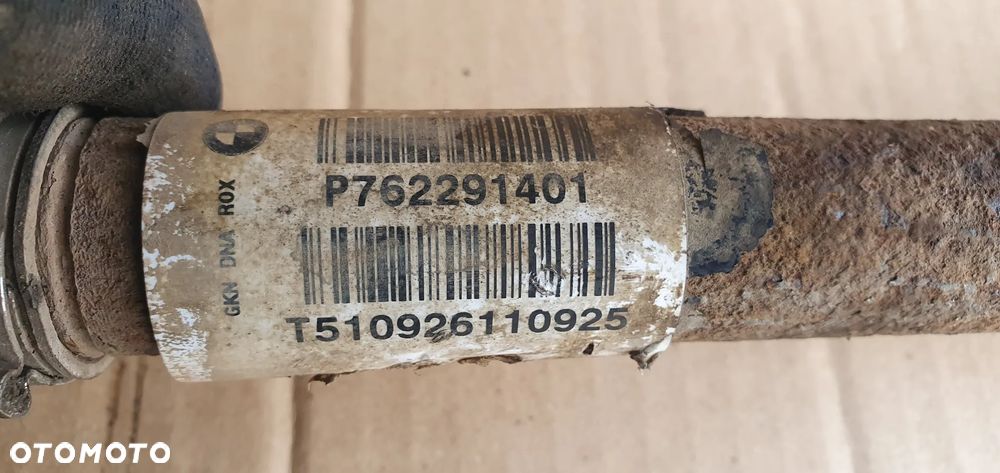 Półoś prawy przód przednia prawa półośka długa BMW X5 E70 LIFT 3.0D 7622914 - 9