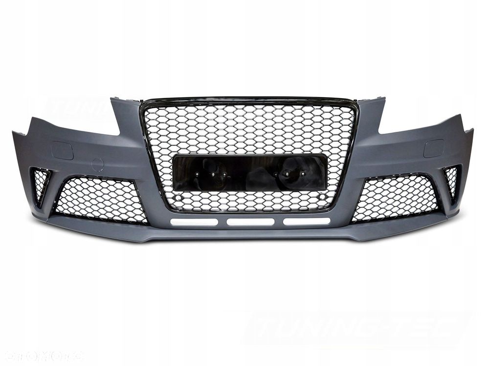 zderzak przedni kpl grill kratki pdc spryski sport look audi a4 b8 8k 2007- - 1