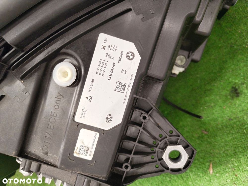 BMW iX U11 PRZÓD MASKA ZDERZAK LAMPY BŁOTNIK PAS PRZEDNI C5A M-PAKIET - 3