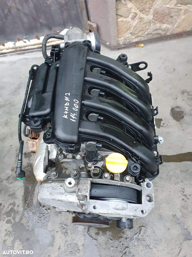 Motor Renault Megane 2 1.6 16V 2006 2007 2008 2009 2010 COD K4M - 2