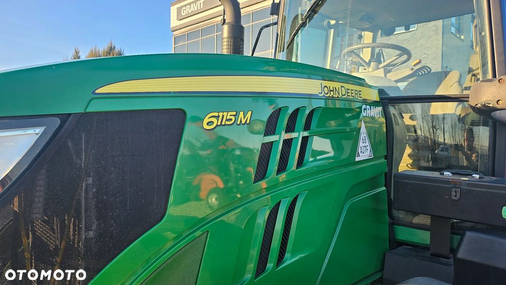 John Deere JD 6115M, 115 KM, pneumatyka, I-szy właściciel - 3