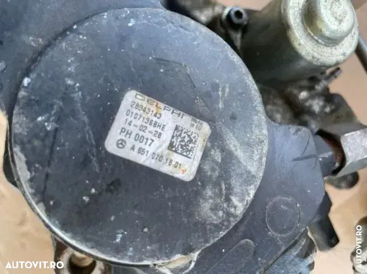 motor mercedes 200cdi 2.2 651930 transversal cla w176 w246 b class 2143 cc 2016 euro 6 uzura f mica - 16