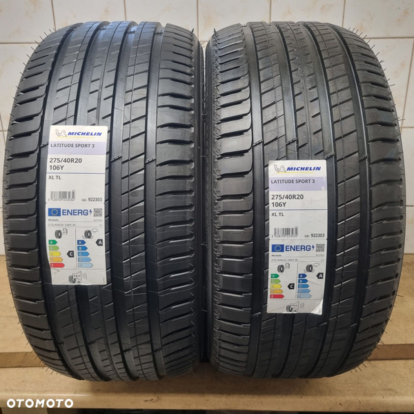 2 opony letnie 275/40 R20 106Y XL Michelin Latitude Sport 3