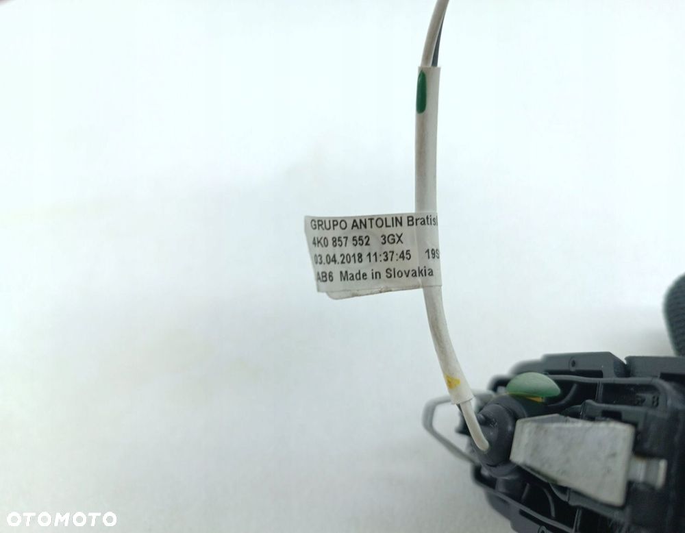 OSŁONA DASZEK PRZECIWSŁONECZNA PRAWA S-LINE AUDI A7 C8 4K 4K0857552 - 4