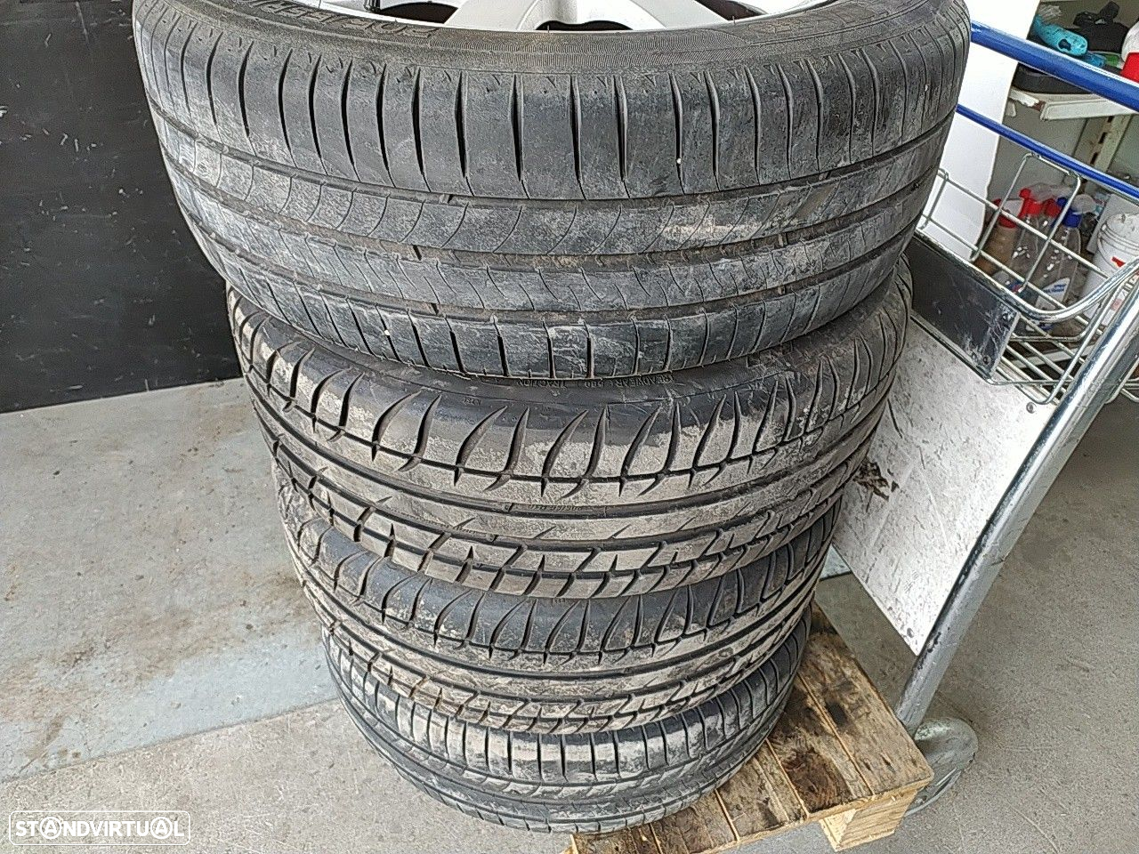 Conjunto De Jantes Volvo C30 (533) - 2