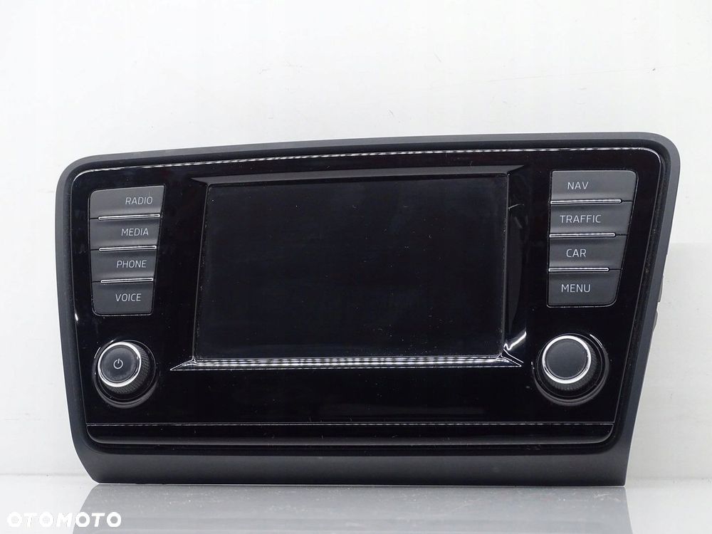EKRAN WYŚWIETLACZ MONITOR MMI RADIA SKODA OCTAVIA III 5E 5E0919605J - 1