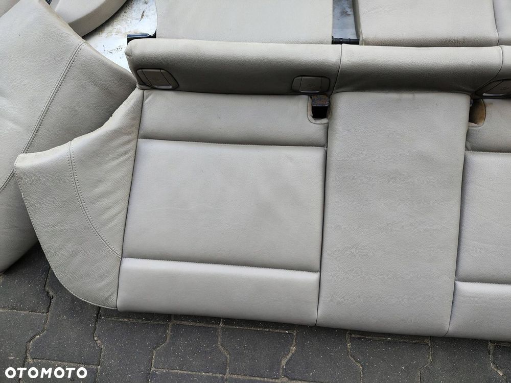 FOTEL FOTELE KANAPA BOCZKI SKÓRA KOMPLET BMW SERIA 1 I E87 FL LIFT - 4