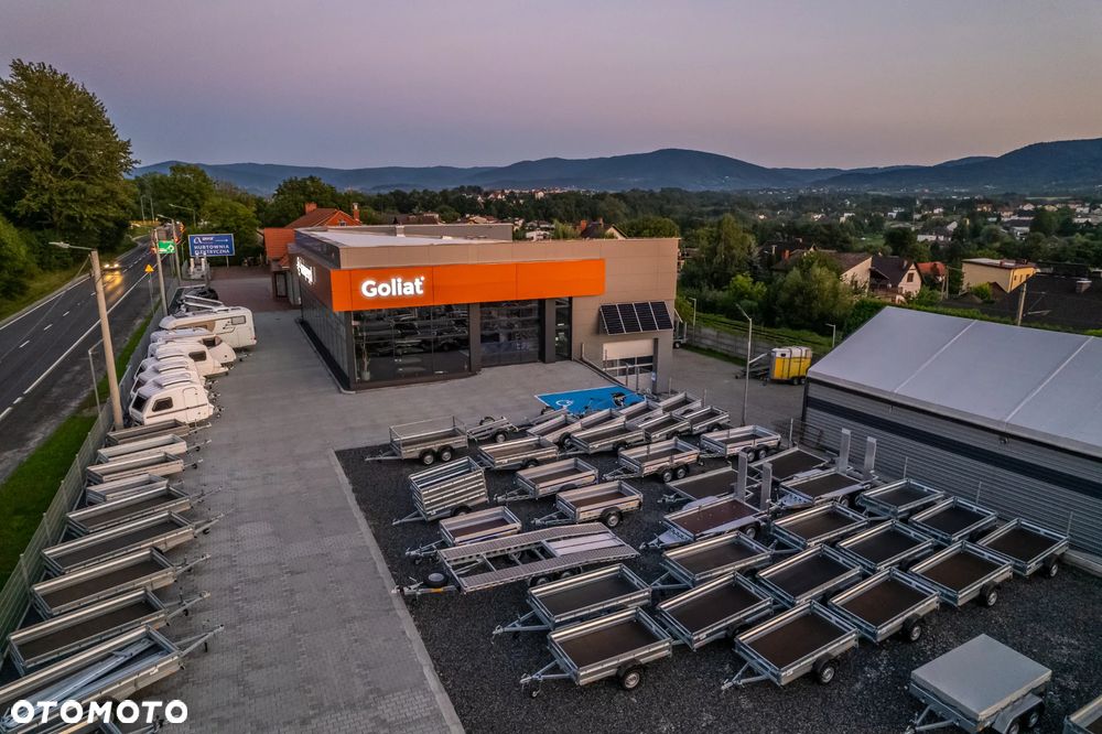 Zaslaw przyczepa platforma z kołami pod HL265T HL300T 2 osie 750kg - 15