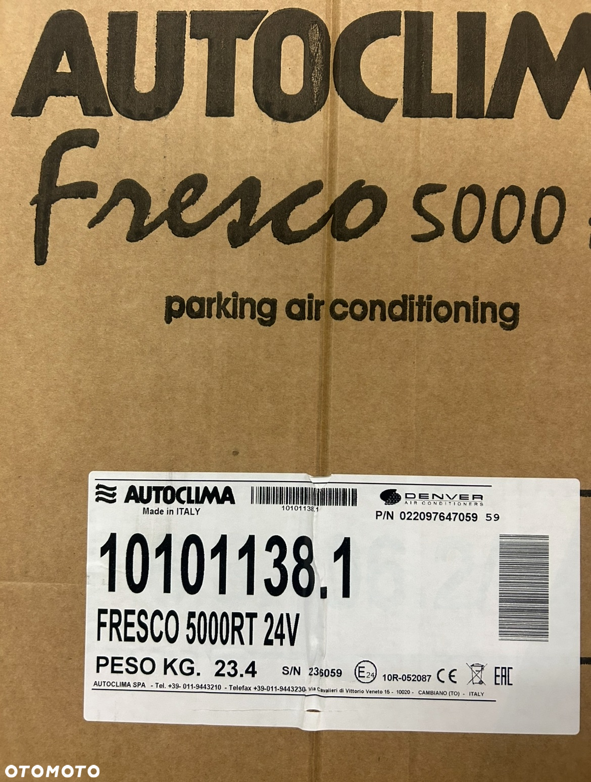 NOWA Klimatyzacja postojowa TIR AUTOCLIMA Fresco 5000 RT - 8