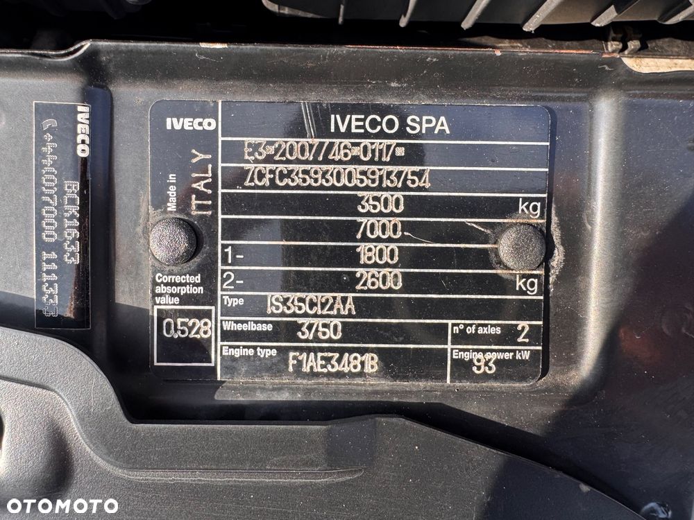 Iveco Daily 35C13 Bliźniak  Rama - 24