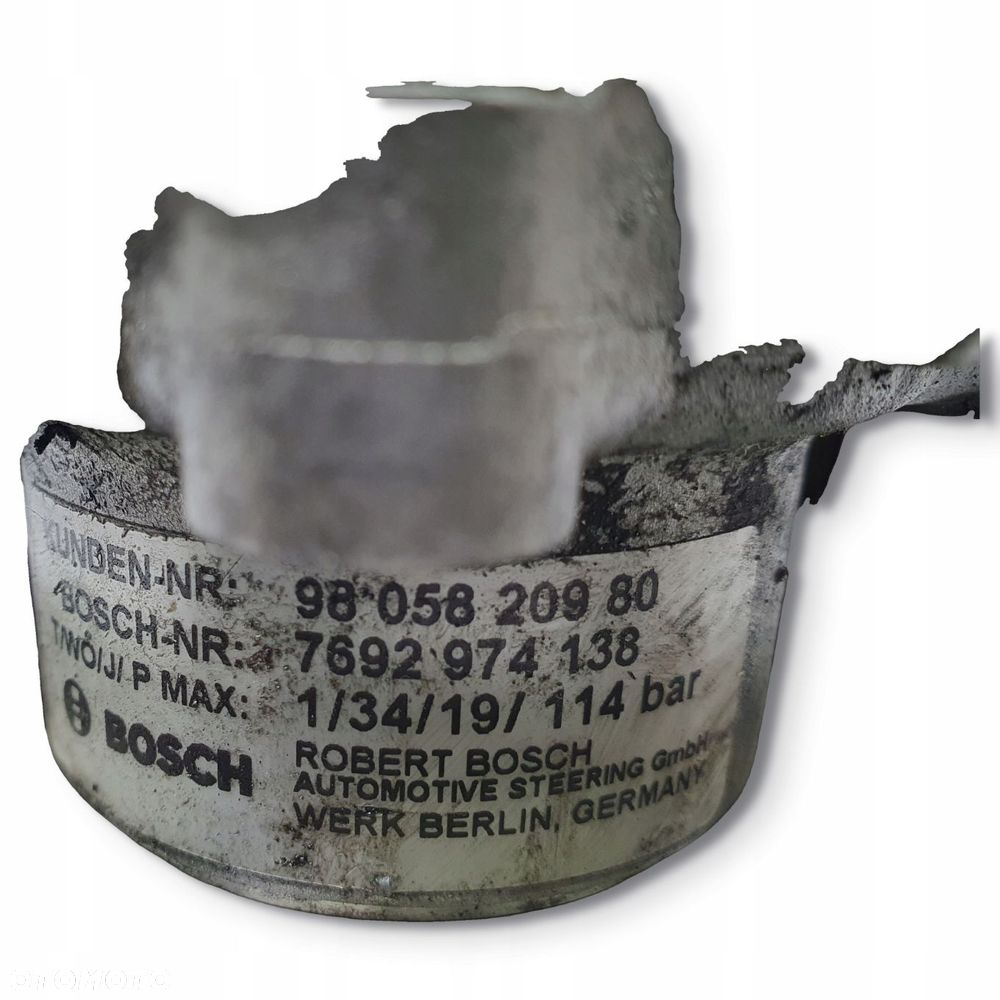 POMPA WSPOMAGANIA Citroen Jumper 2.2 Bluehdi 09805820980 Bosch 7692974138 - 7