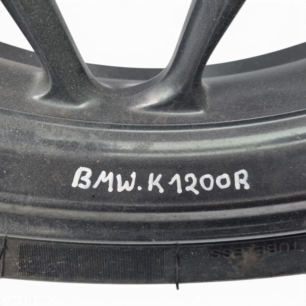PRZEDNIE KOŁO FELGA PRZÓD BMW K1200 K1200R K43 05-08 Opona 120/70 ZR17 R17 - 15