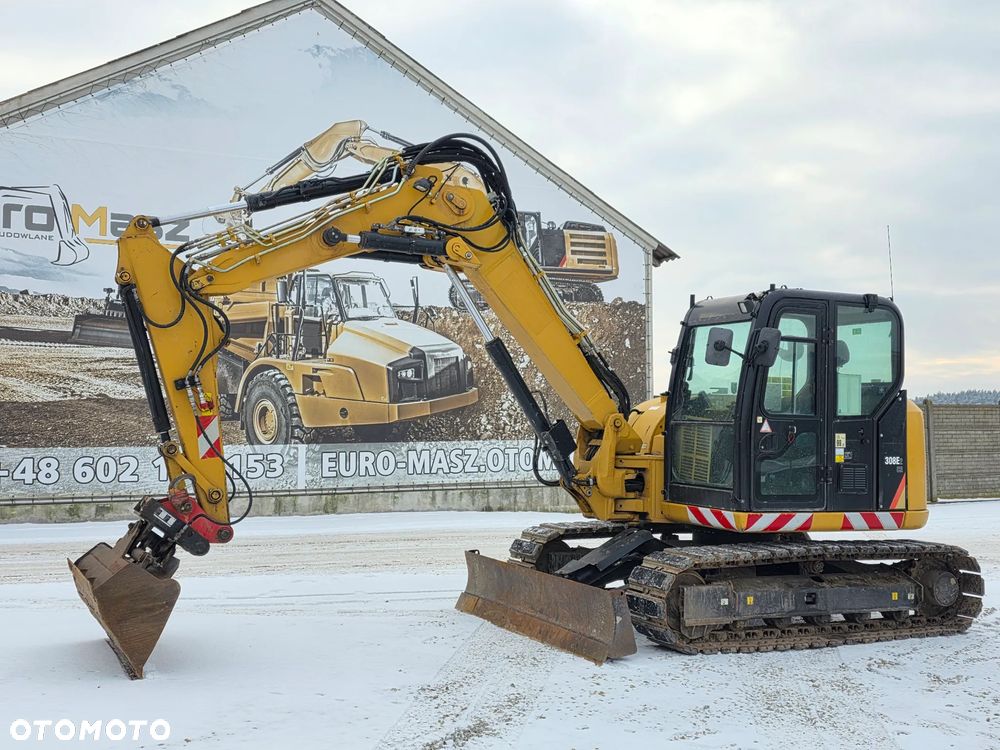 Caterpillar 308E2CR, 2016 ROK, 4455 MTH, 3x łamane ramię, KLIMA - 1