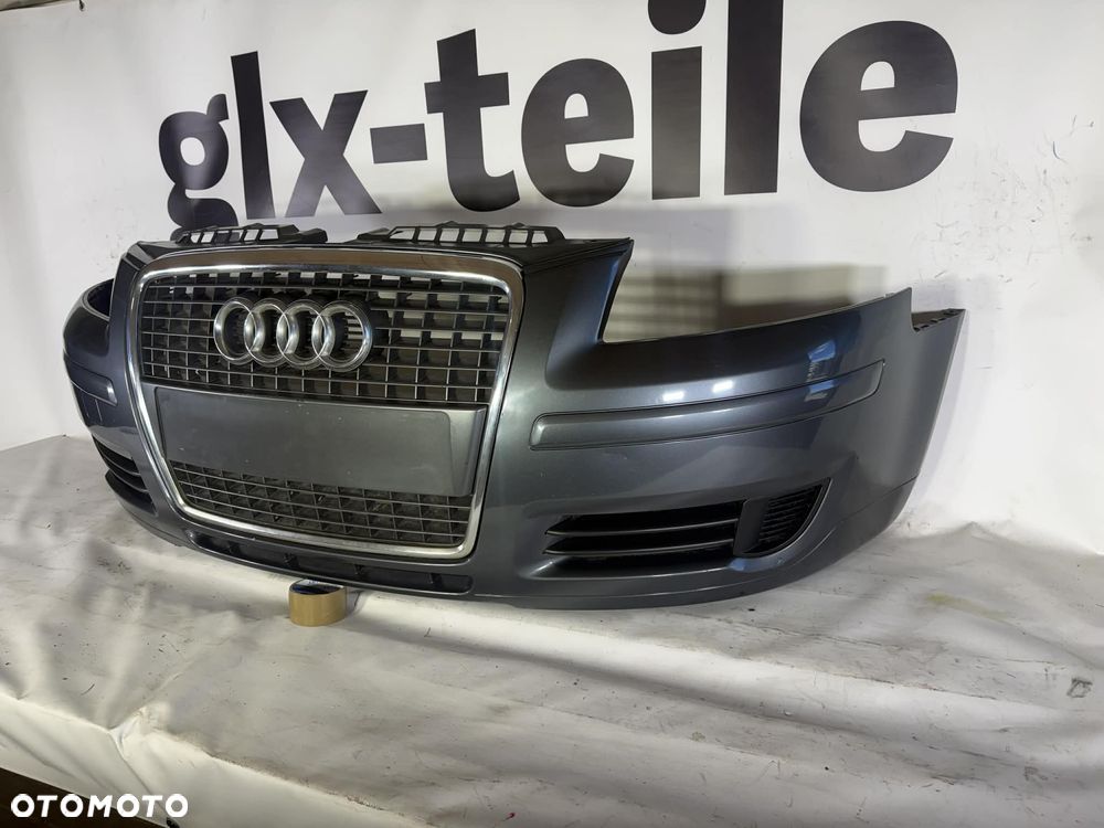 Audi A3 8P Zderzak Przód Przedni LZ7L 2005-2008 Duży Grill - 2