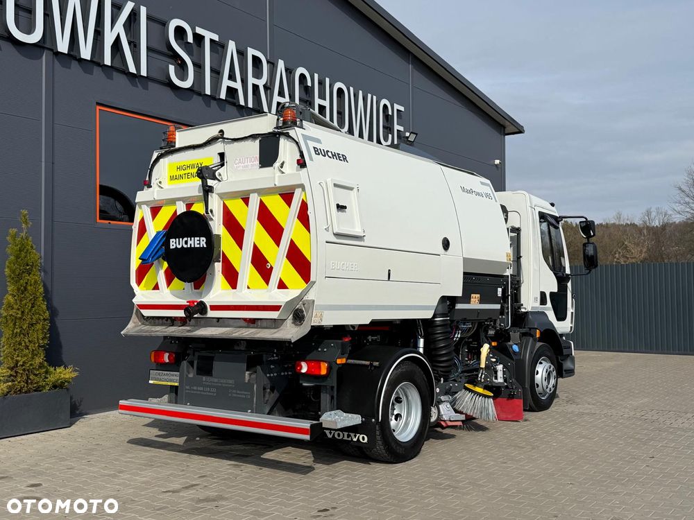 Volvo FL 15.250 Euro 6 // zamiatarka JOHNSTON VT652 //  BUCHER // odkurzacz , polewaczka - 7